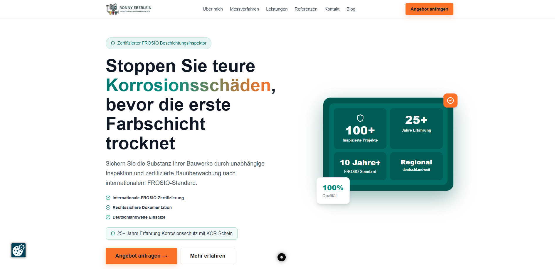 Website von korrosionsschutz-inspektor.de – erstellt von Haas Marketing
